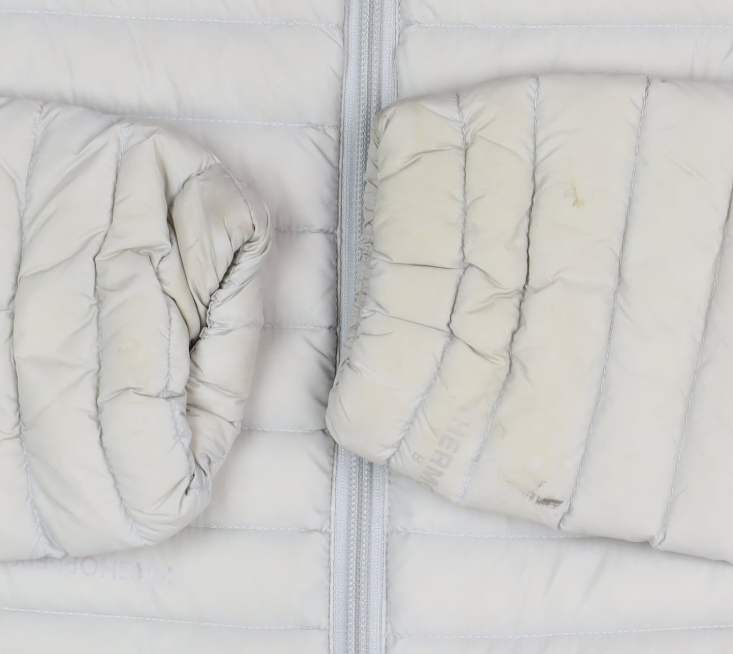 Womens UK Size 10 Craghoppers White Puffer Jacket