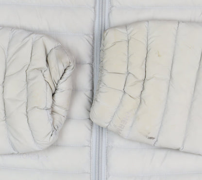 Womens UK Size 10 Craghoppers White Puffer Jacket