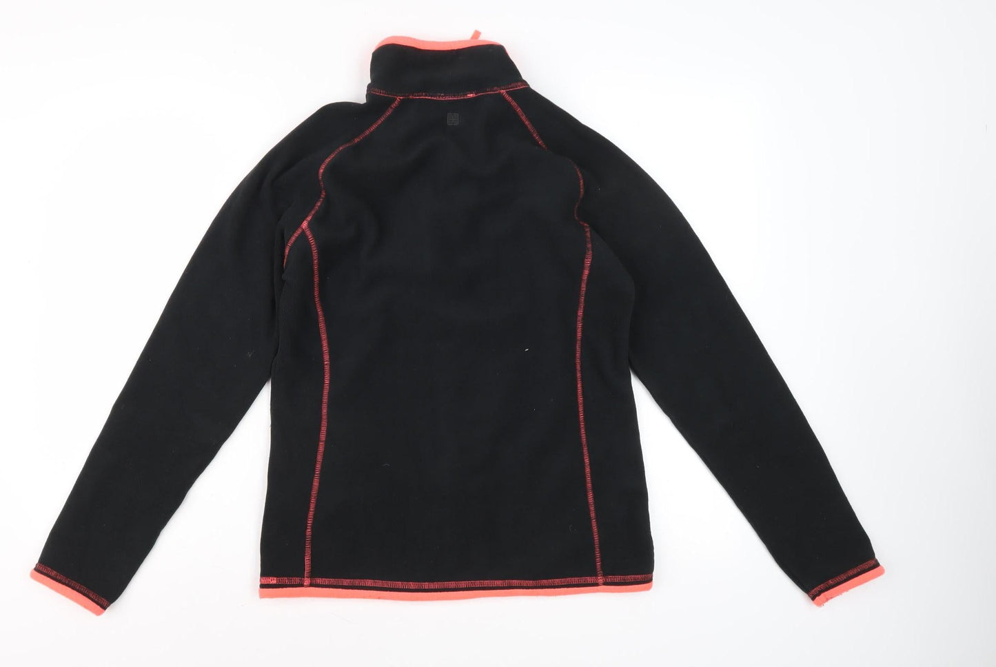 Womens UK Size 8 Mountain Warehouse Black Full Zip Sweatshirt