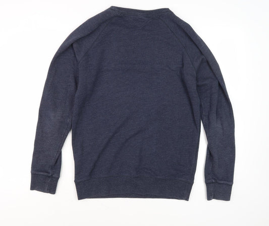 Tommy Hilfiger Men's Blue Pullover Sweatshirt, S