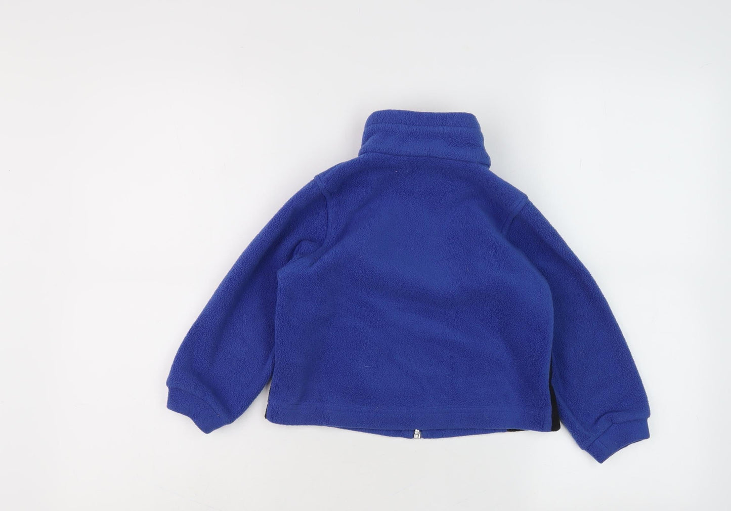 Columbia Boys Blue Fleece Jacket, Size 4, Regular Fit