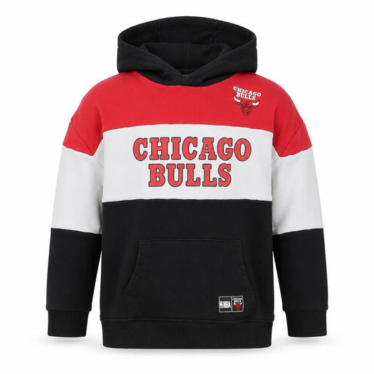 NBA Boys Black, Red & White Pullover Hoodie 8-9 Years