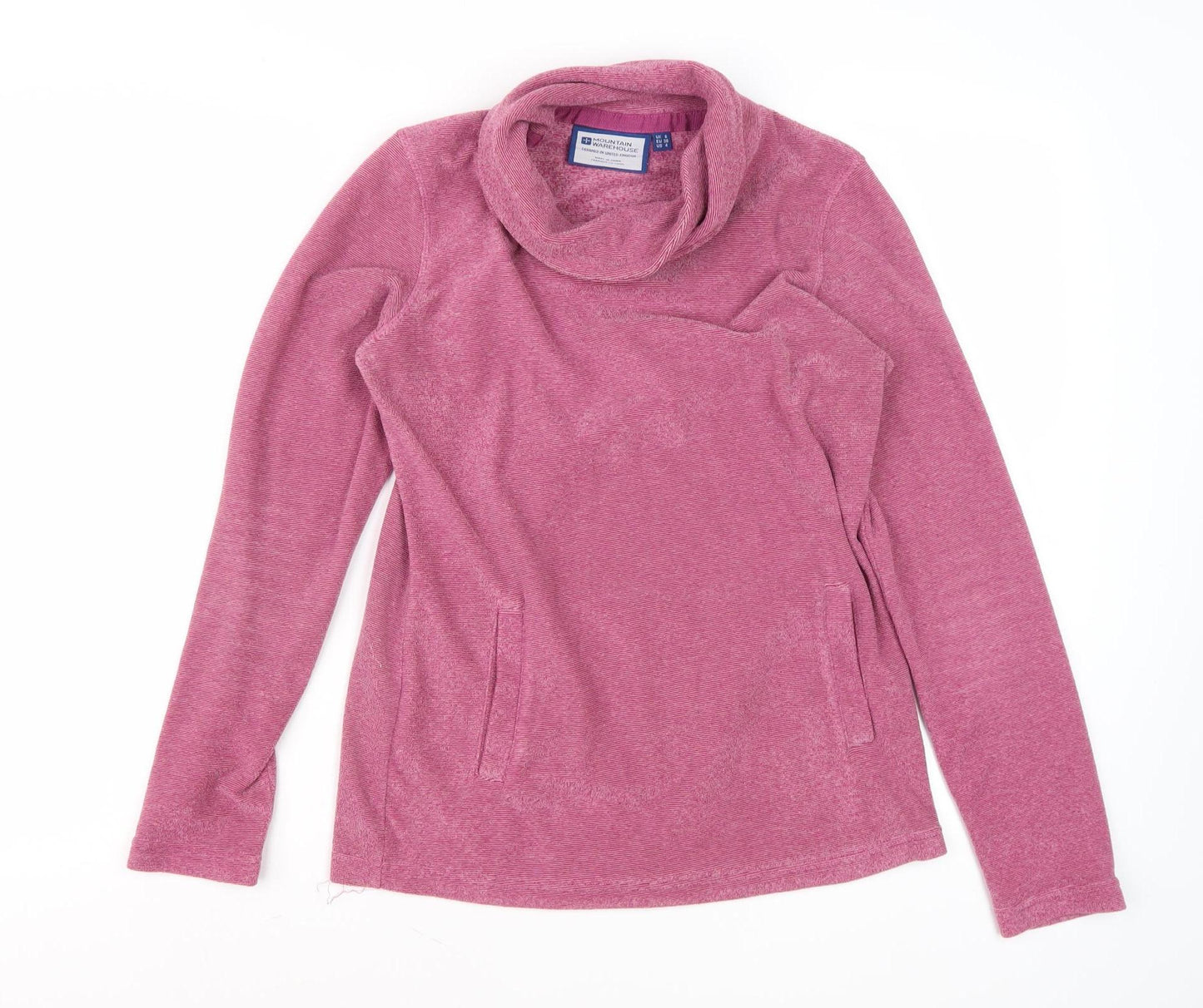 Womens UK Size 8 Mountain Warehouse Pink Pullover Sweatshirt
