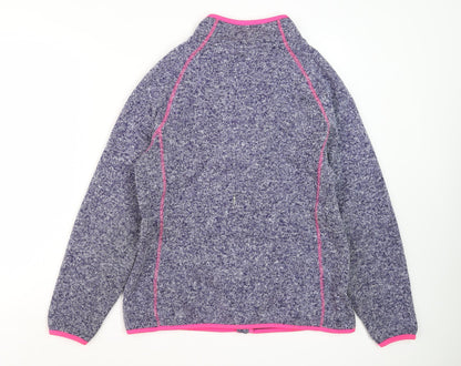 All Terrain Women's Blue Wool Blend Jacket Size 12