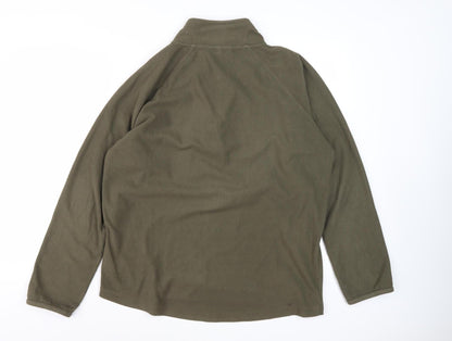 Mens UK Size M Peter Storm Green Full Zip Sweatshirt