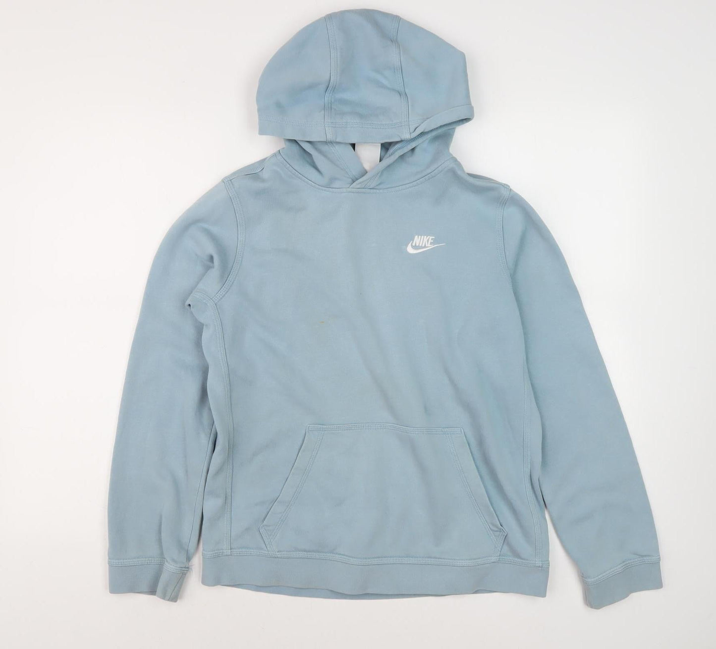 Nike Unisex Blue XL Pullover Hoodie - Casual & Training