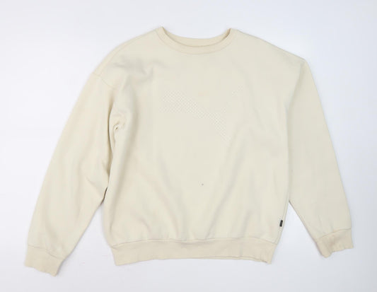 Puma Women's Beige Pullover Sweatshirt Size 12