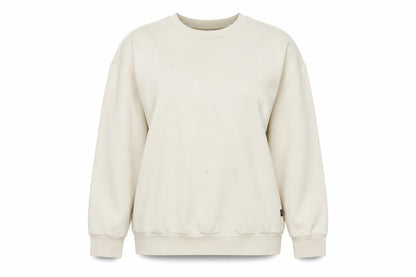 Womens UK Size 12 PUMA Beige Pullover Sweatshirt