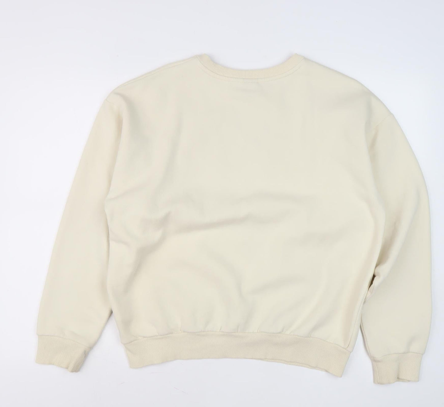 Womens UK Size 12 PUMA Beige Pullover Sweatshirt