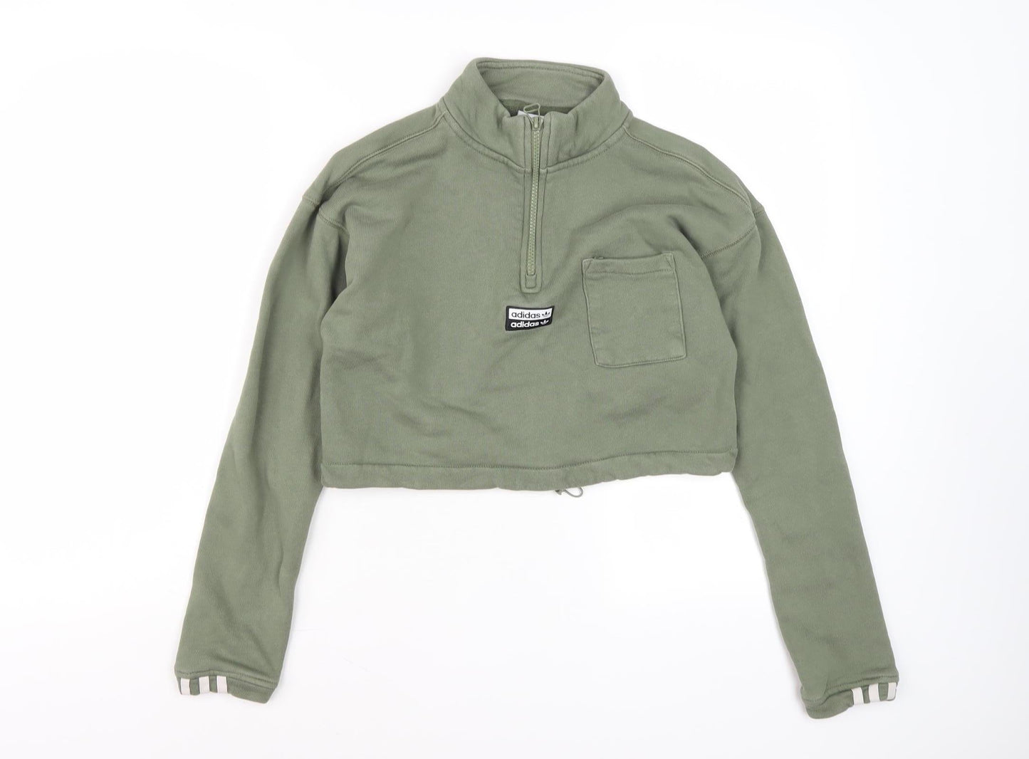 Adidas Women's Green XS Pullover Sweatshirt