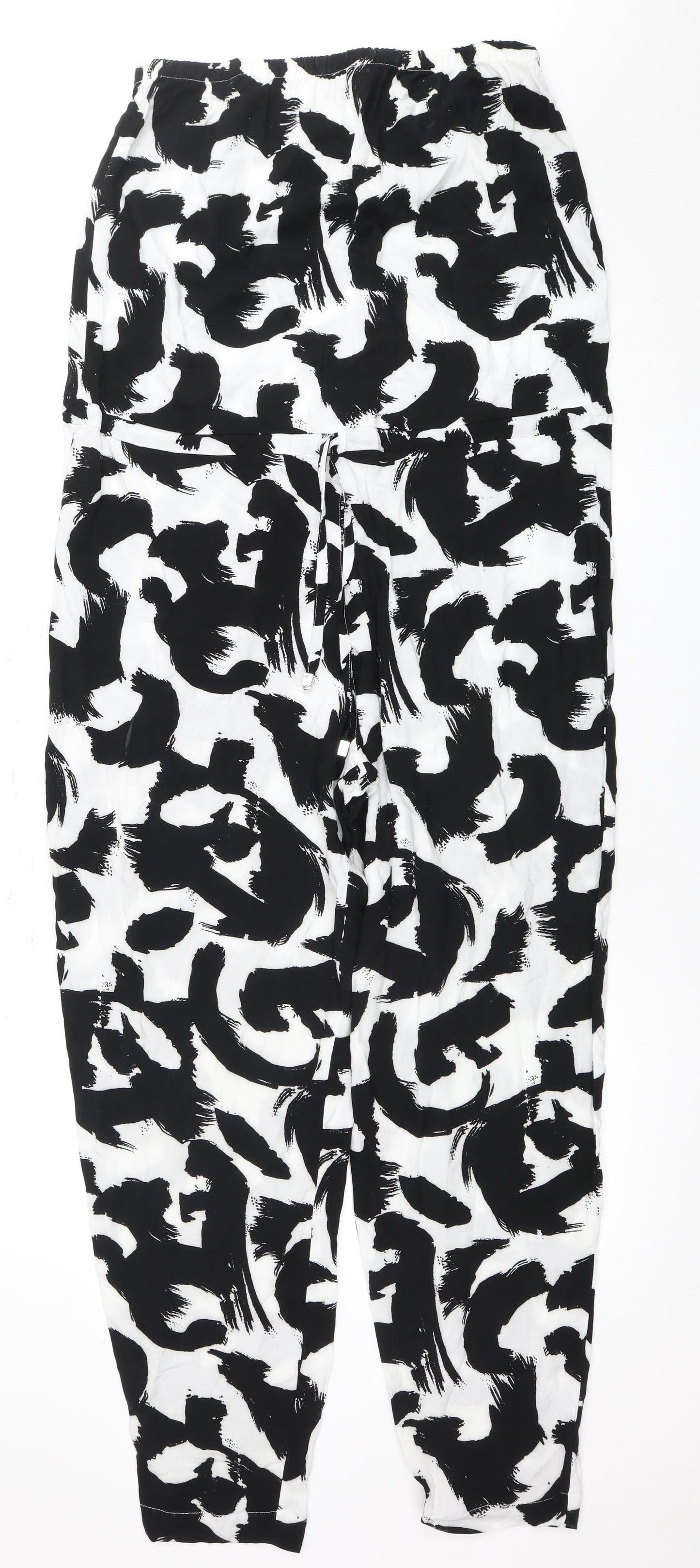 Next Women's Black White Jumpsuit Size 12