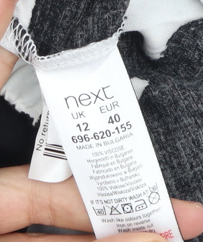 Next Women's Black White Jumpsuit Size 12