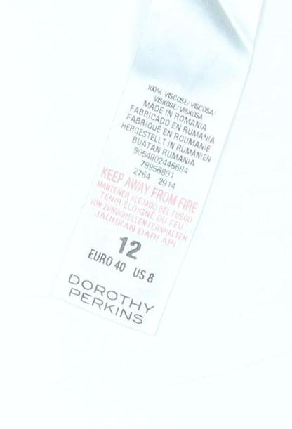 Dorothy Perkins Women's Black Floral Midi Dress