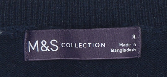 Womens UK Size 8 Marks and Spencer Multicoloured Pullover Jumper