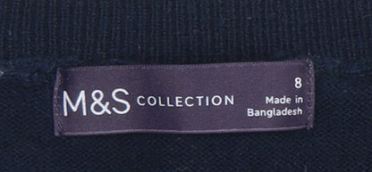 Womens UK Size 8 Marks and Spencer Multicoloured Pullover Jumper