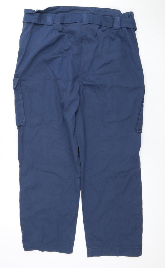 Autonomy Women's Blue Cargo Trousers, Size M