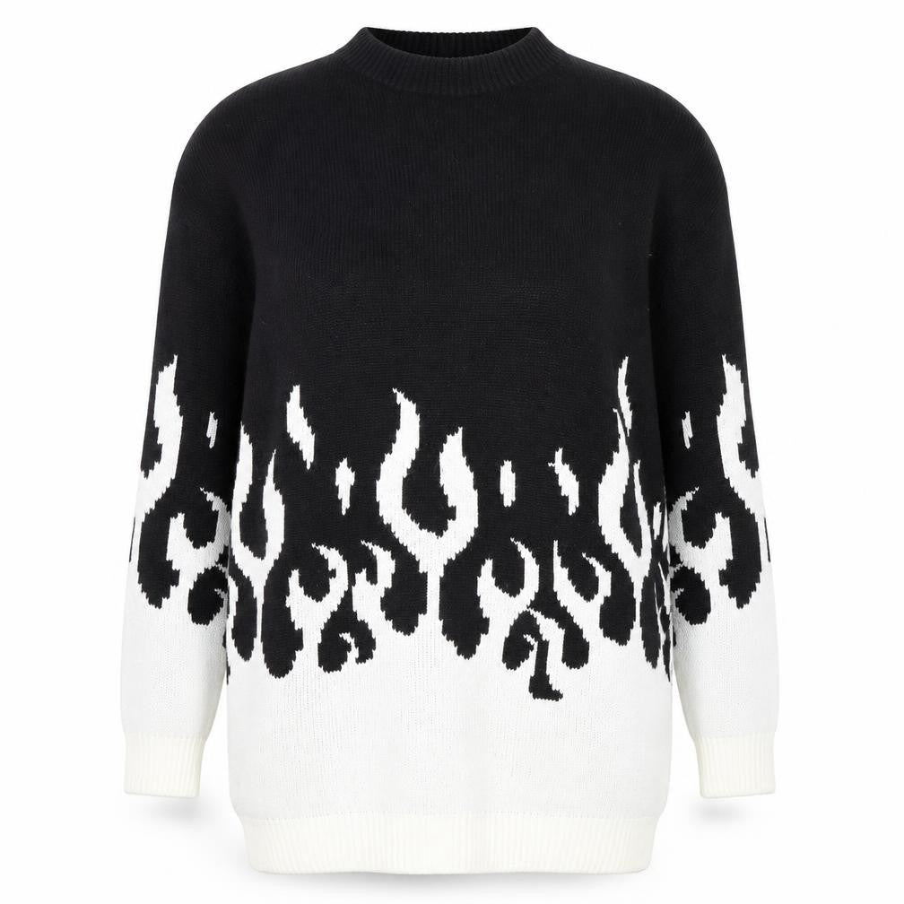 Womens UK Size 12 H&M Divided Black Pullover Jumper