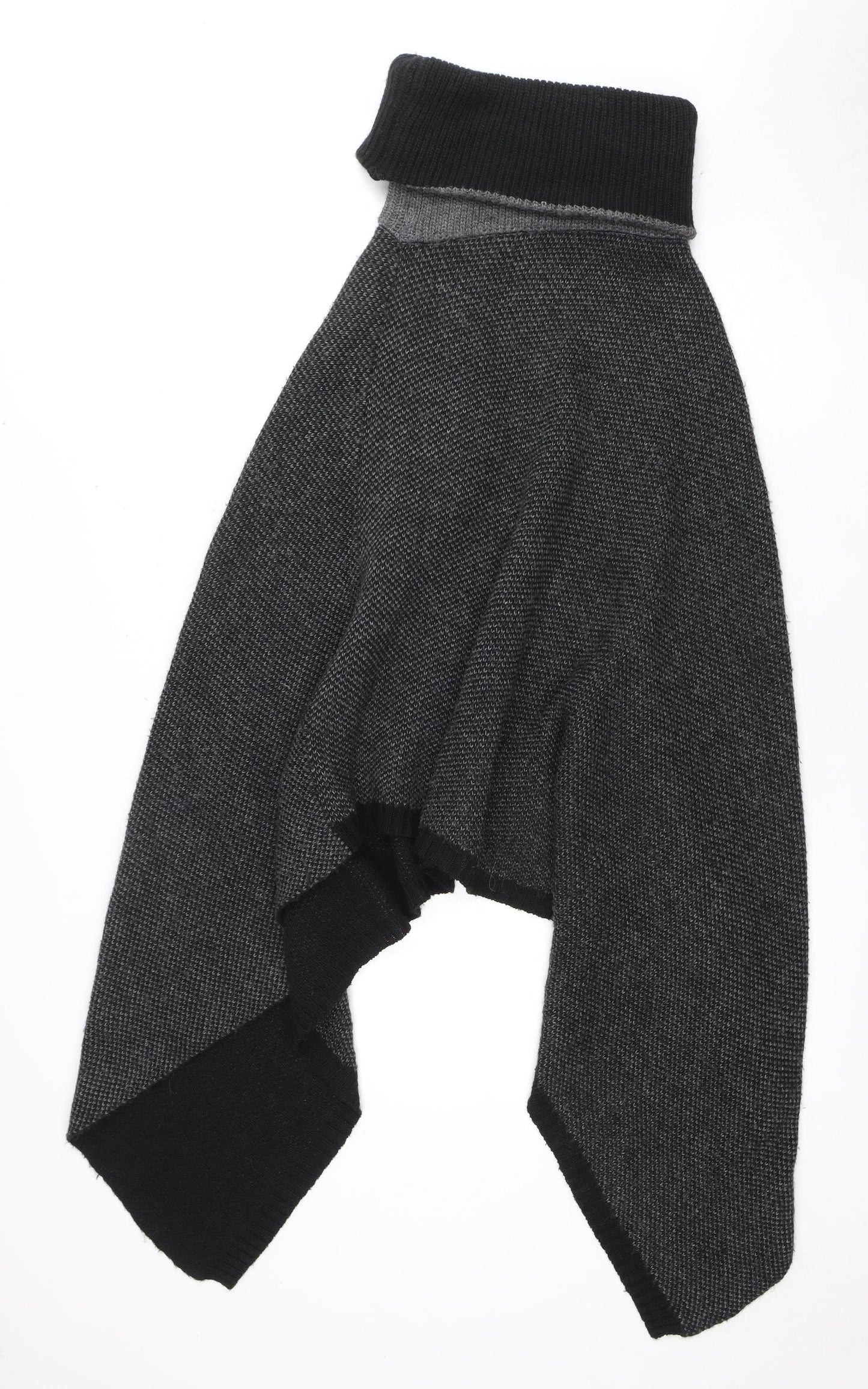 Womens UK Size One Size COCOGIO Black Cape Jumper