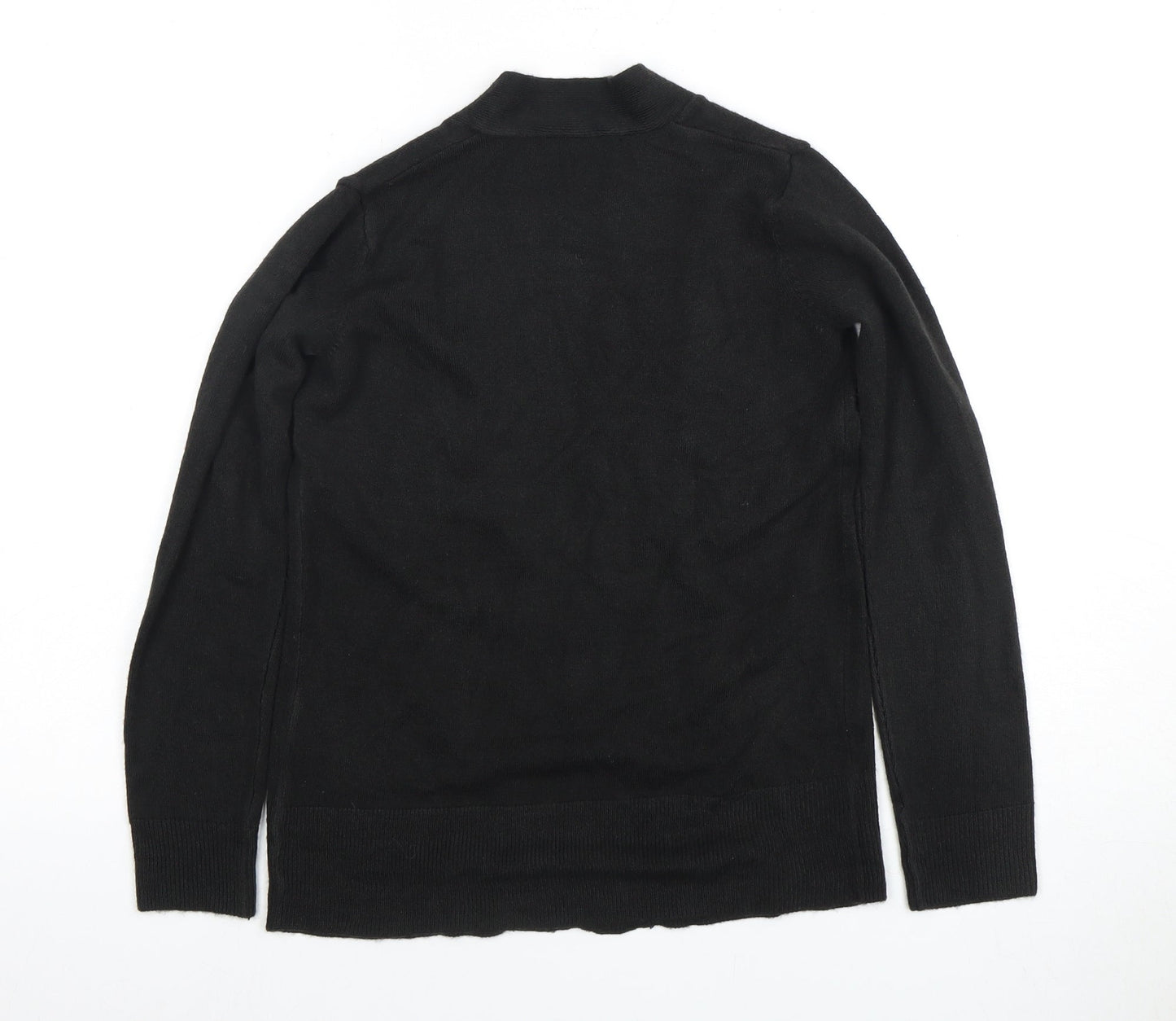 Womens UK Size XS Marks and Spencer Black Cardigan Jumper