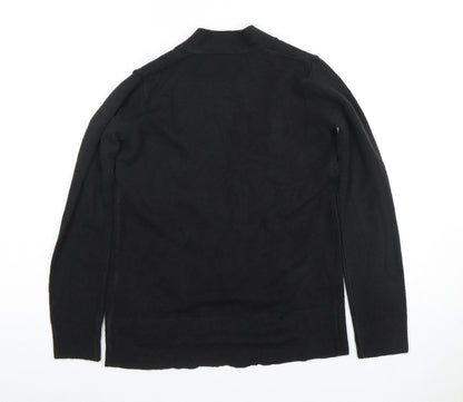 Womens UK Size XS Marks and Spencer Black Cardigan Jumper