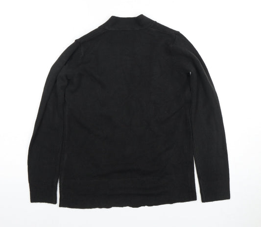 Womens UK Size XS Marks and Spencer Black Cardigan Jumper