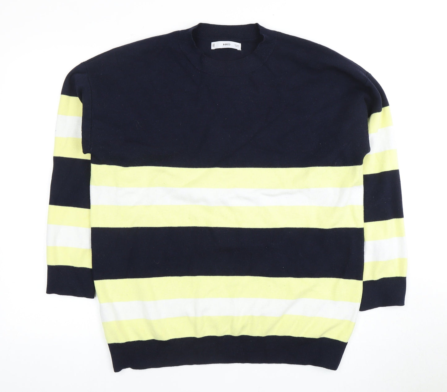 Womens UK Size 14 MNG Multicoloured Pullover Jumper