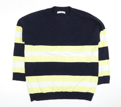 Womens UK Size 14 MNG Multicoloured Pullover Jumper