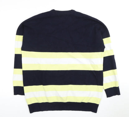Womens UK Size 14 MNG Multicoloured Pullover Jumper