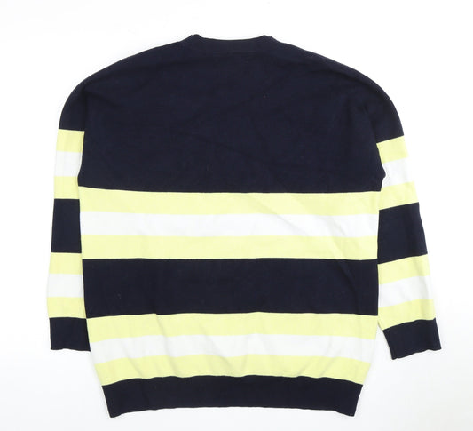Womens UK Size 14 MNG Multicoloured Pullover Jumper