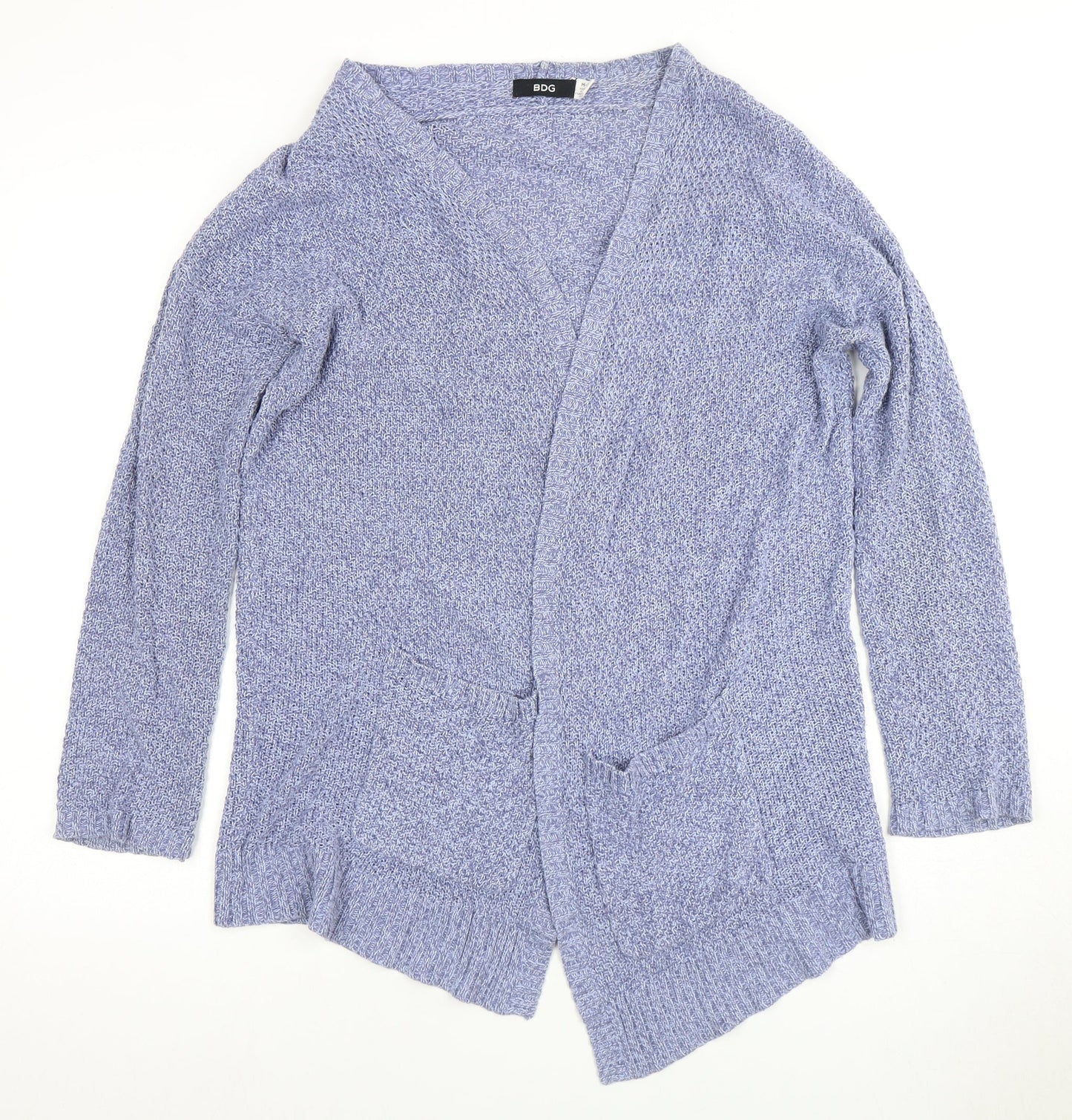 Womens UK Size M BDG Blue Cardigan Jumper