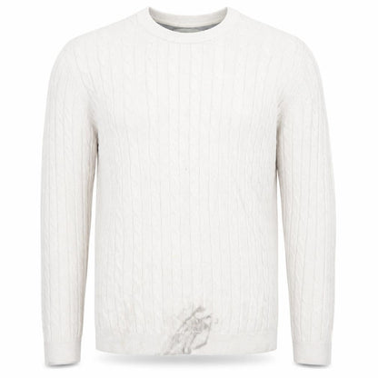 Mens UK Size M Racing Green Ivory Pullover