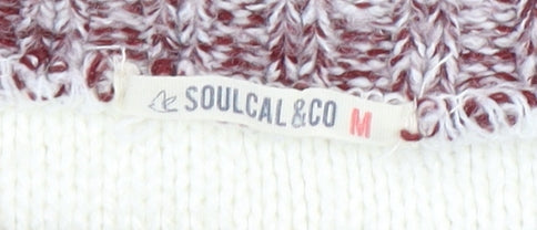 Womens UK Size M Soulcal & Co Multicoloured Pullover Jumper