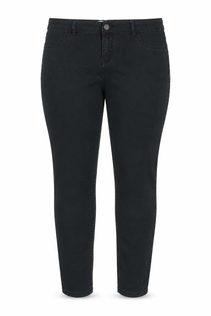 Womens UK Size 16 New Look Regular Fit Skinny Black Jeans