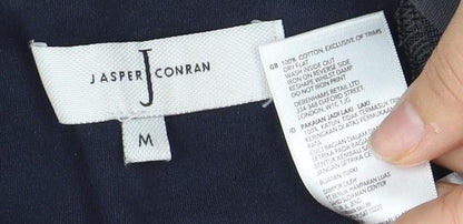 Jasper Conran Men's Grey Polo, M, Relaxed Modern Style