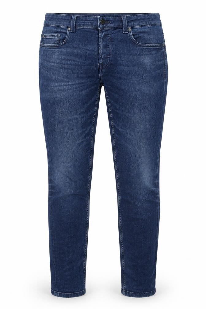 Unisex Adultss UK Size L ONLY & SONS Regular Fit Skinny Blue Jeans