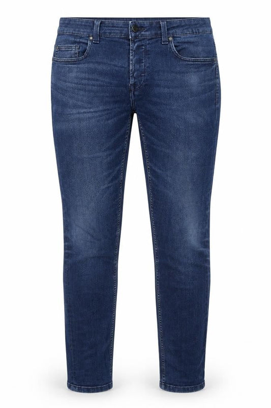 Front view of Only & Sons Blue Skinny Jeans, size L