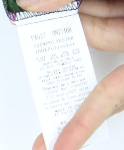 AX Paris Women's Black Floral Jumpsuit Size 14