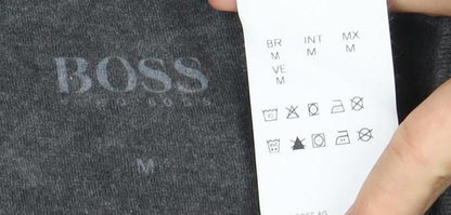 Mens UK Size M Boss Grey  T-Shirt