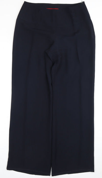 Bianca Women's Black Wide-Leg Trousers Size 8