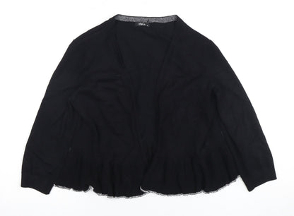 Womens UK Size 12 M&Co Black Cardigan