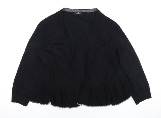Womens UK Size 12 M&Co Black Cardigan