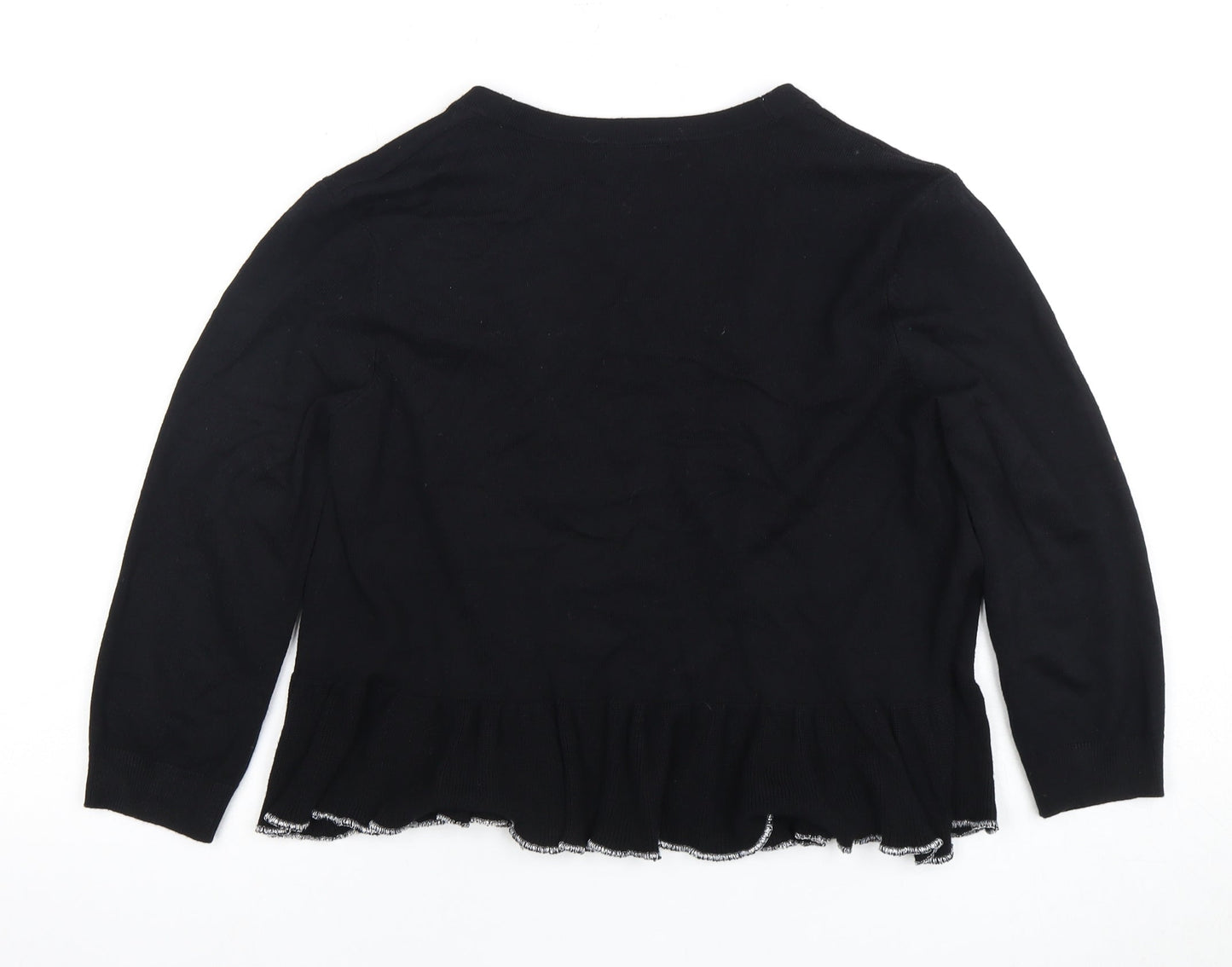 Womens UK Size 12 M&Co Black Cardigan