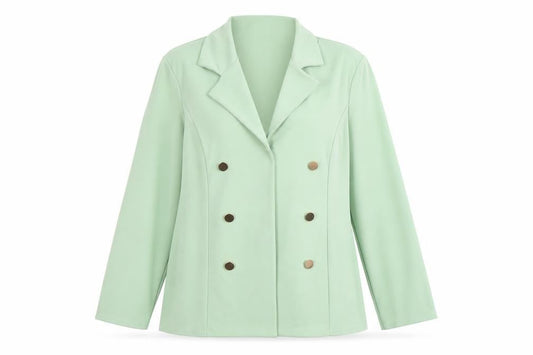 Womens UK Size 14 Quiz Regular Green Blazer
