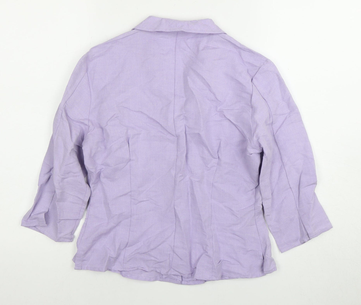 Womens UK Size 10 Marks and Spencer Multicoloured Basic Button-Up