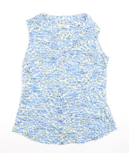 Womens UK Size 10 Marks and Spencer Multicoloured Basic Blouse