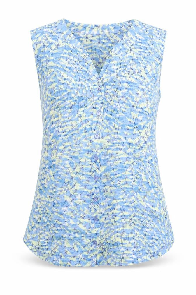Womens UK Size 10 Marks and Spencer Multicoloured Basic Blouse