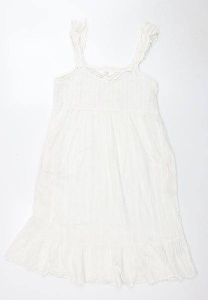 Marks and Spencer Women's White Sleeveless Dress