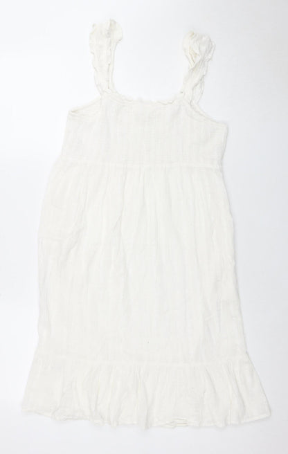 Marks and Spencer Women's White Sleeveless Dress