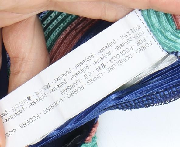 Bershka Women's Multicoloured Size 12 Striped Jumpsuit