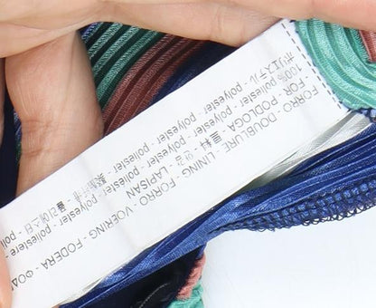 Bershka Women's Multicoloured Size 12 Striped Jumpsuit